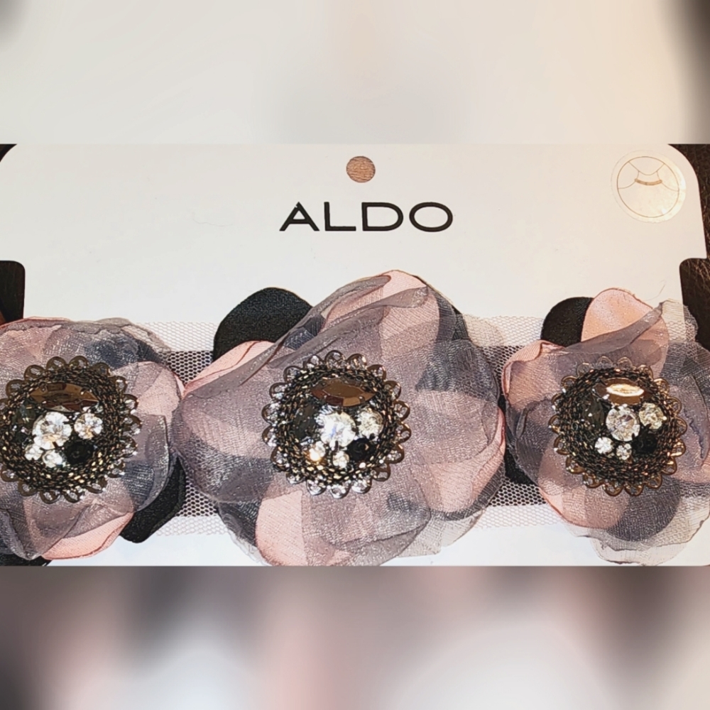 ALDO Flower Jeweled Choker